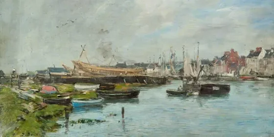 The Port of Trouville, Boatyard