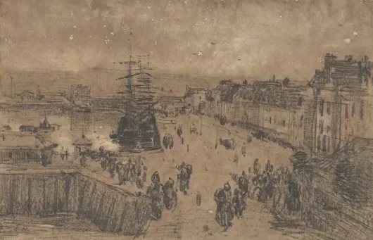 Le Port, Trouville — Eugène Boudin