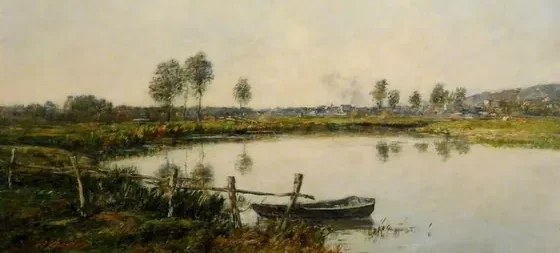 The Water Meadows at Deauville, France
