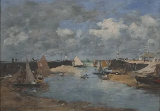 Trouville Harbor