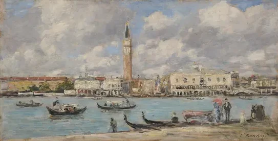Venise. San Giorgio — Eugène Boudin