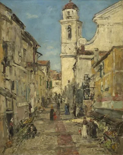 Villefranche — Eugène Boudin