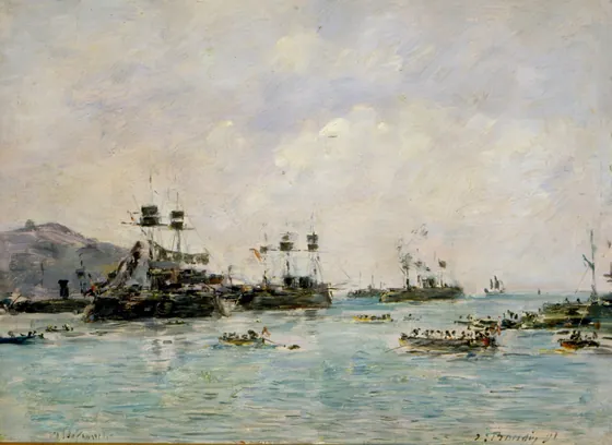 Villefranche - navires de guerre