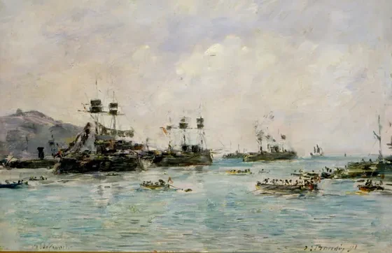 Villefranche - navires de guerre