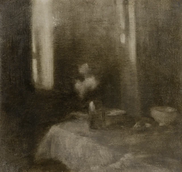 Interior com vaso