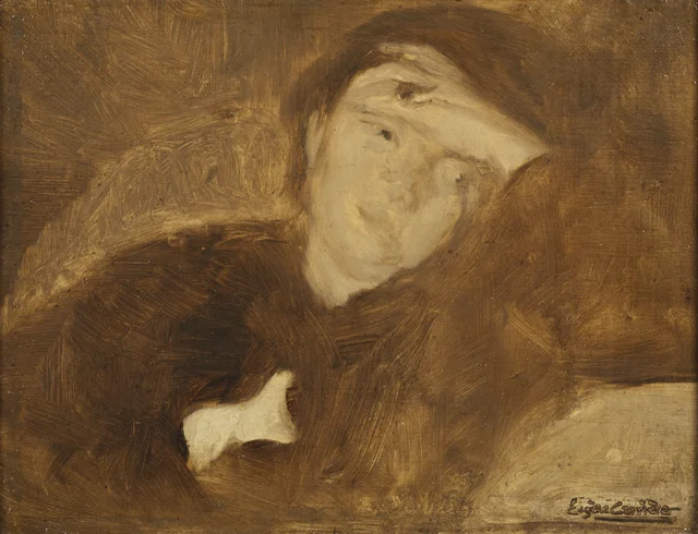 Portrait of a Lady. Study, Eugène Carrière