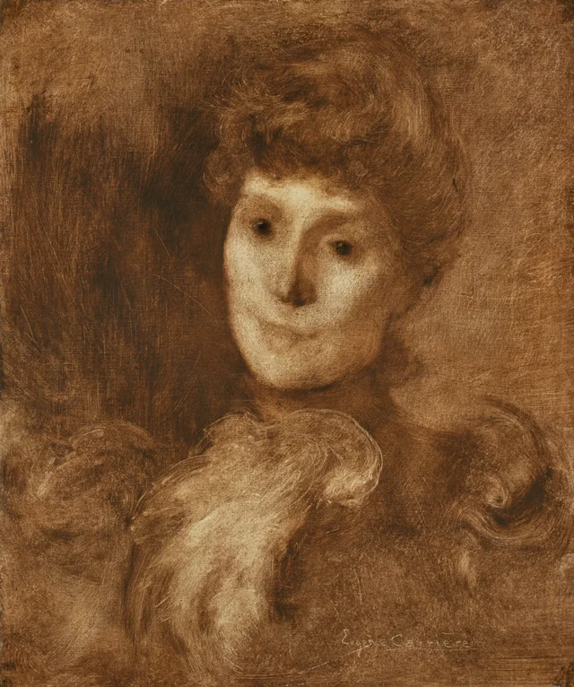 Portrait of a Woman (Madame Keyser (?)), Eugène Carrière