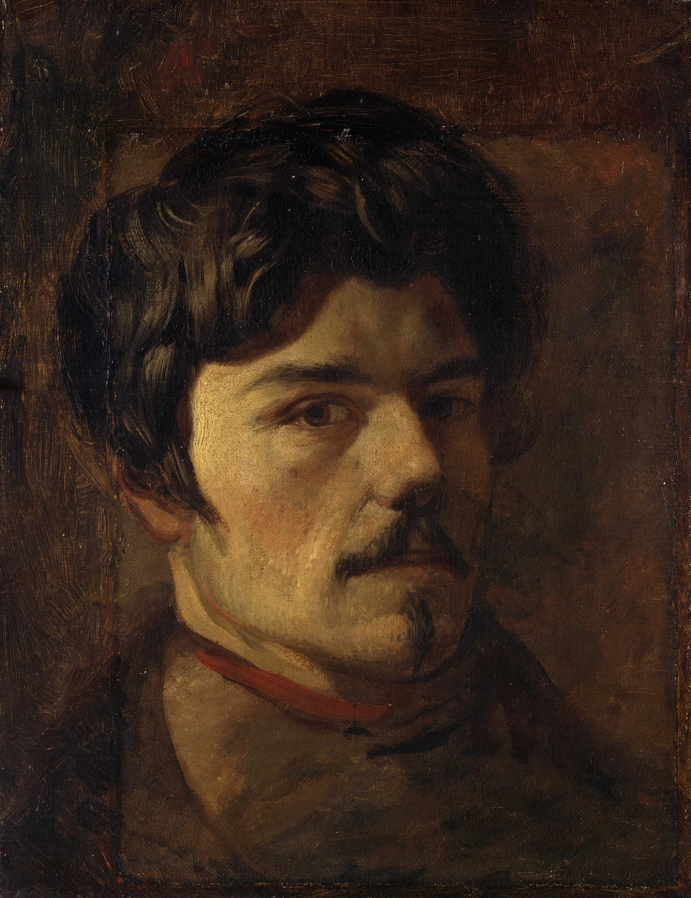 Autoportrait, Eugène Delacroix