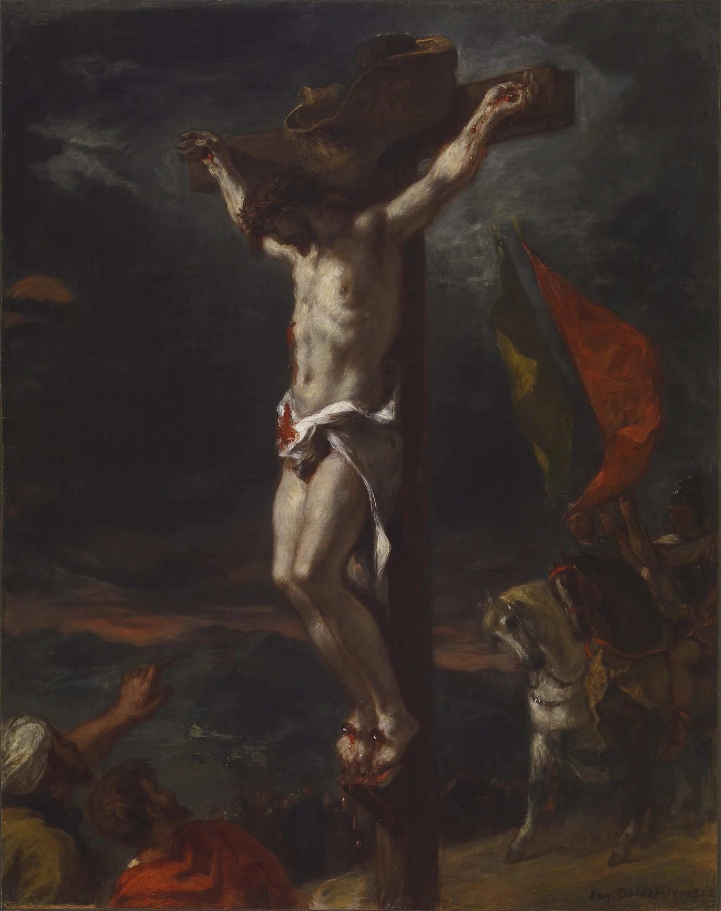 Christ on the Cross, Eugène Delacroix