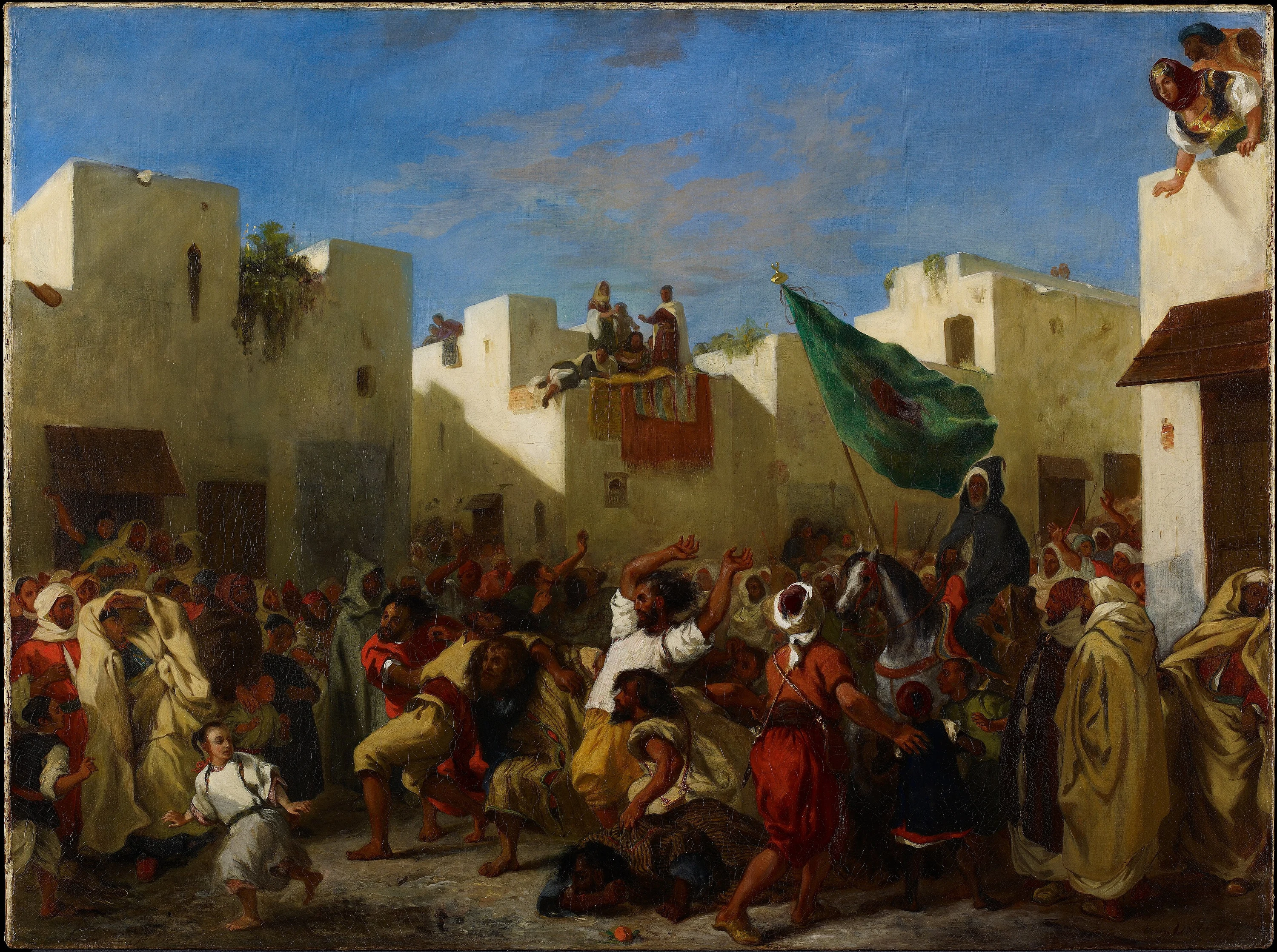 Fanatiques de Tanger, Eugène Delacroix