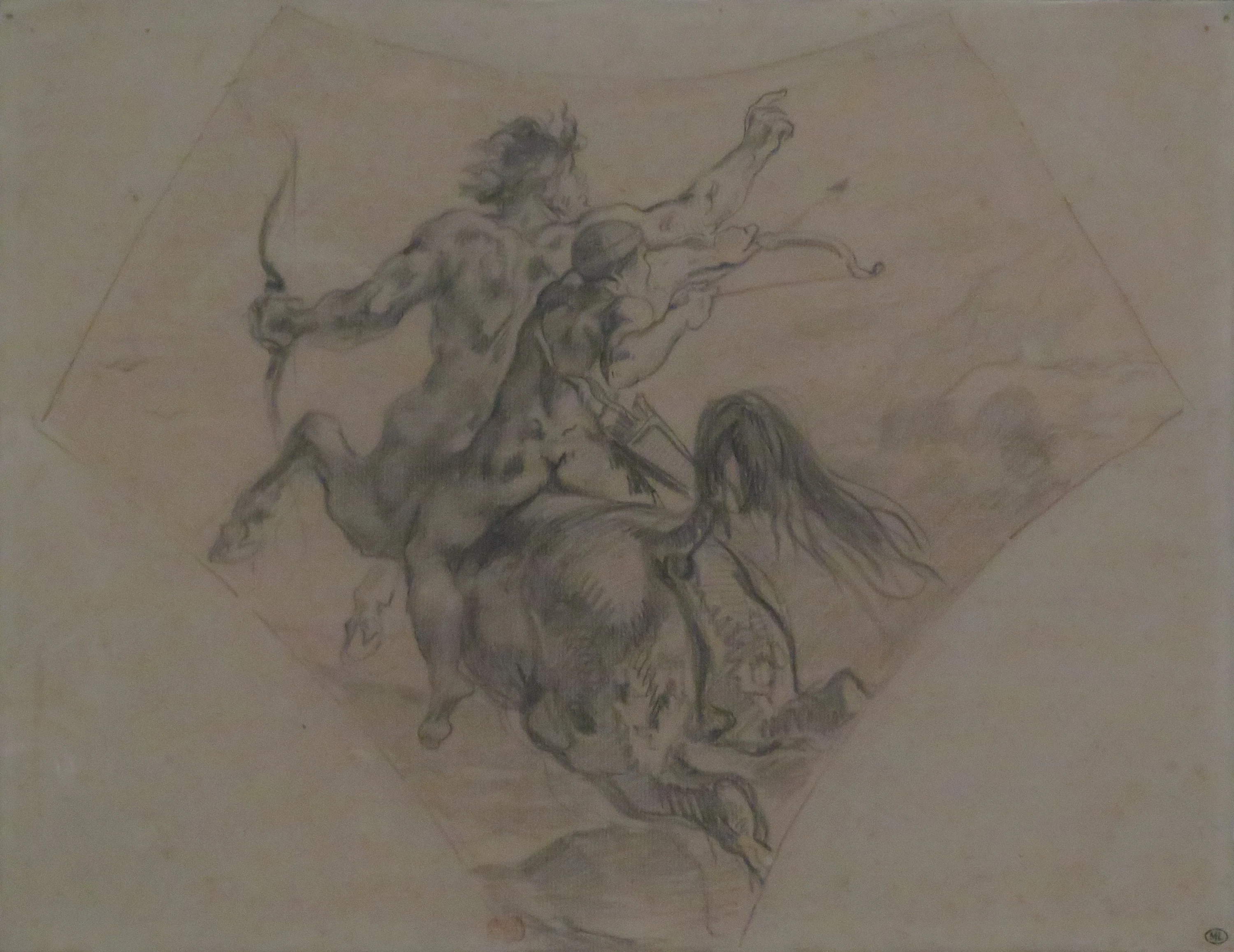 L'Éducation d'Achille, Eugène Delacroix