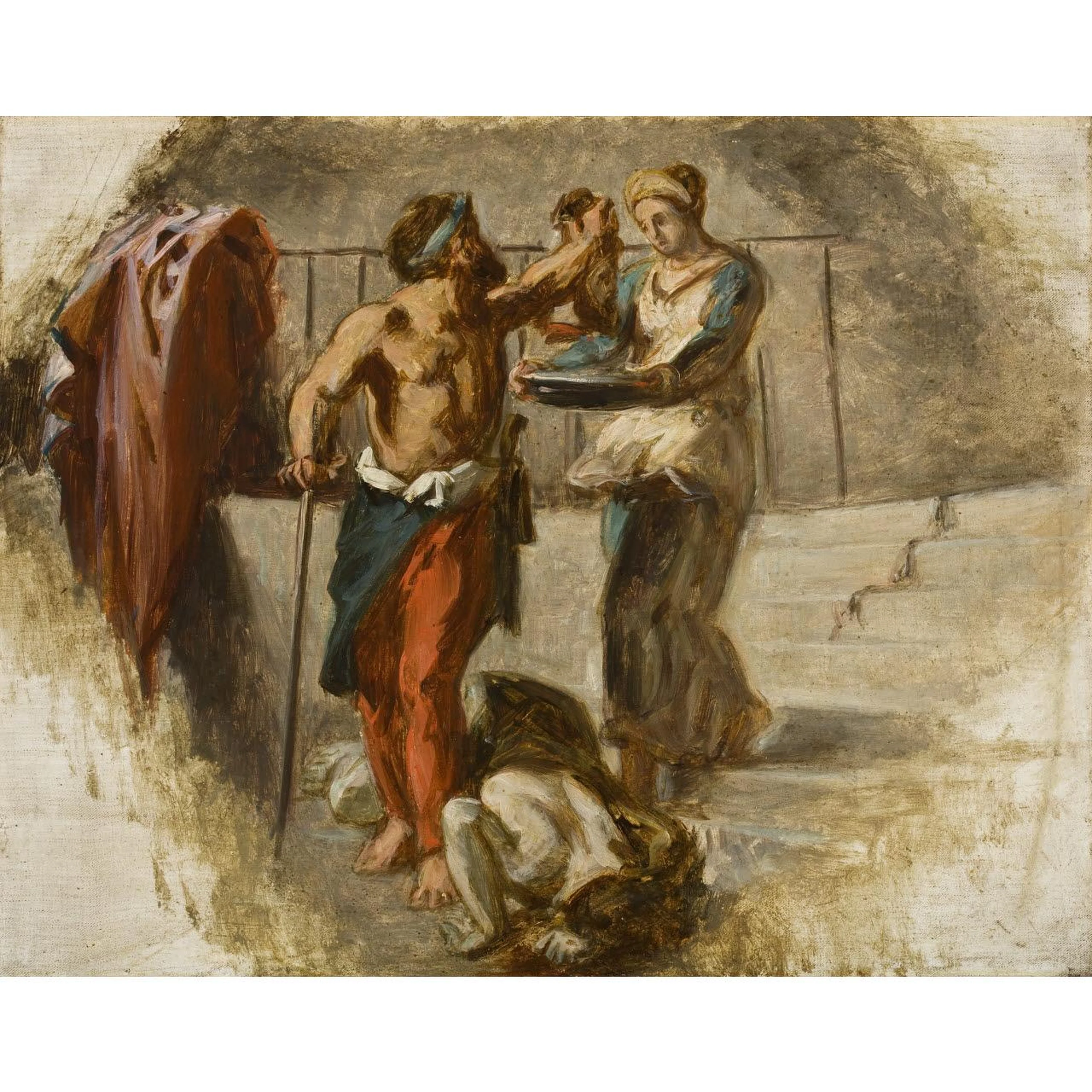 La Décollation de saint Jean Baptiste, Eugène Delacroix