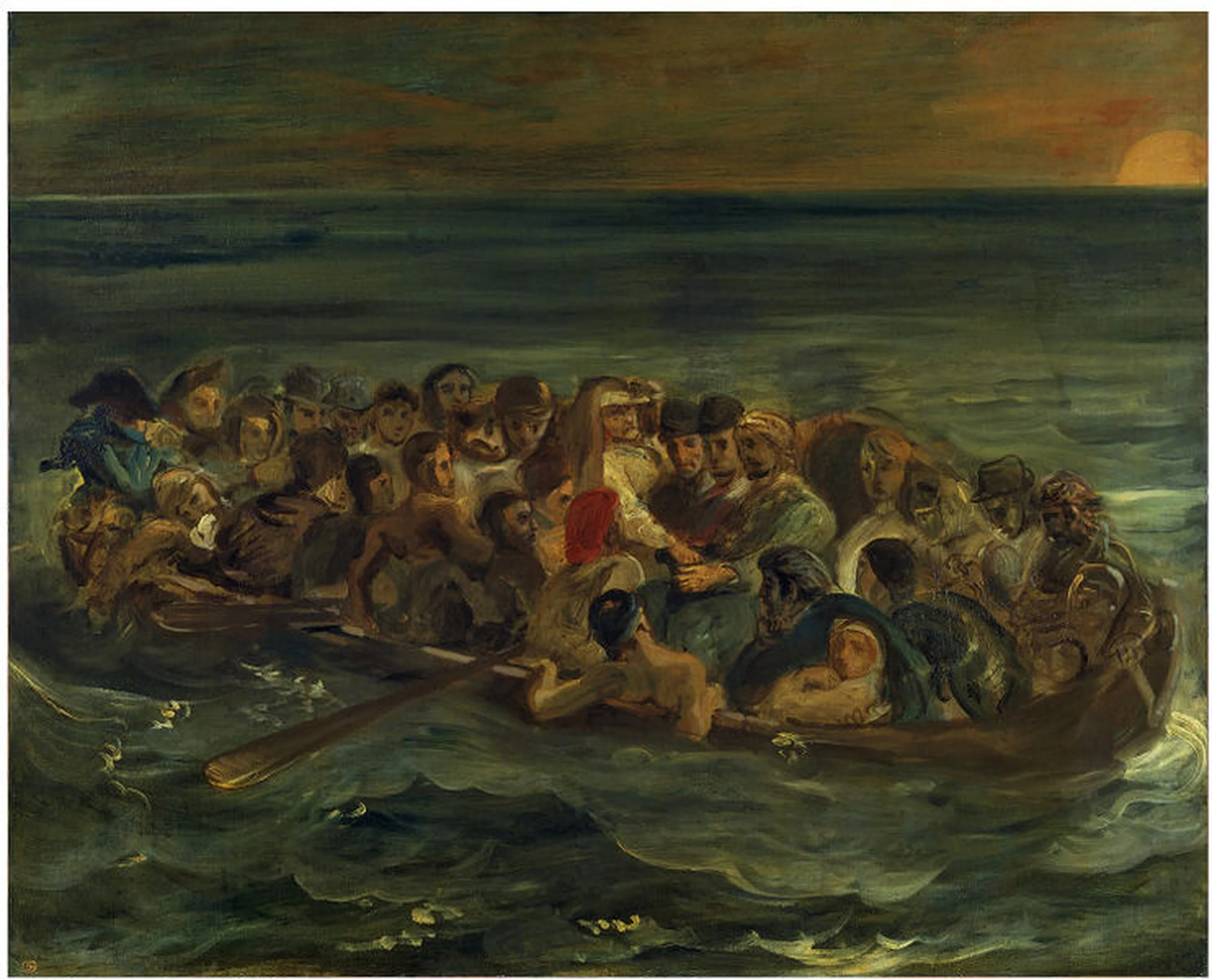 Le Naufrage de don Juan, Eugène Delacroix