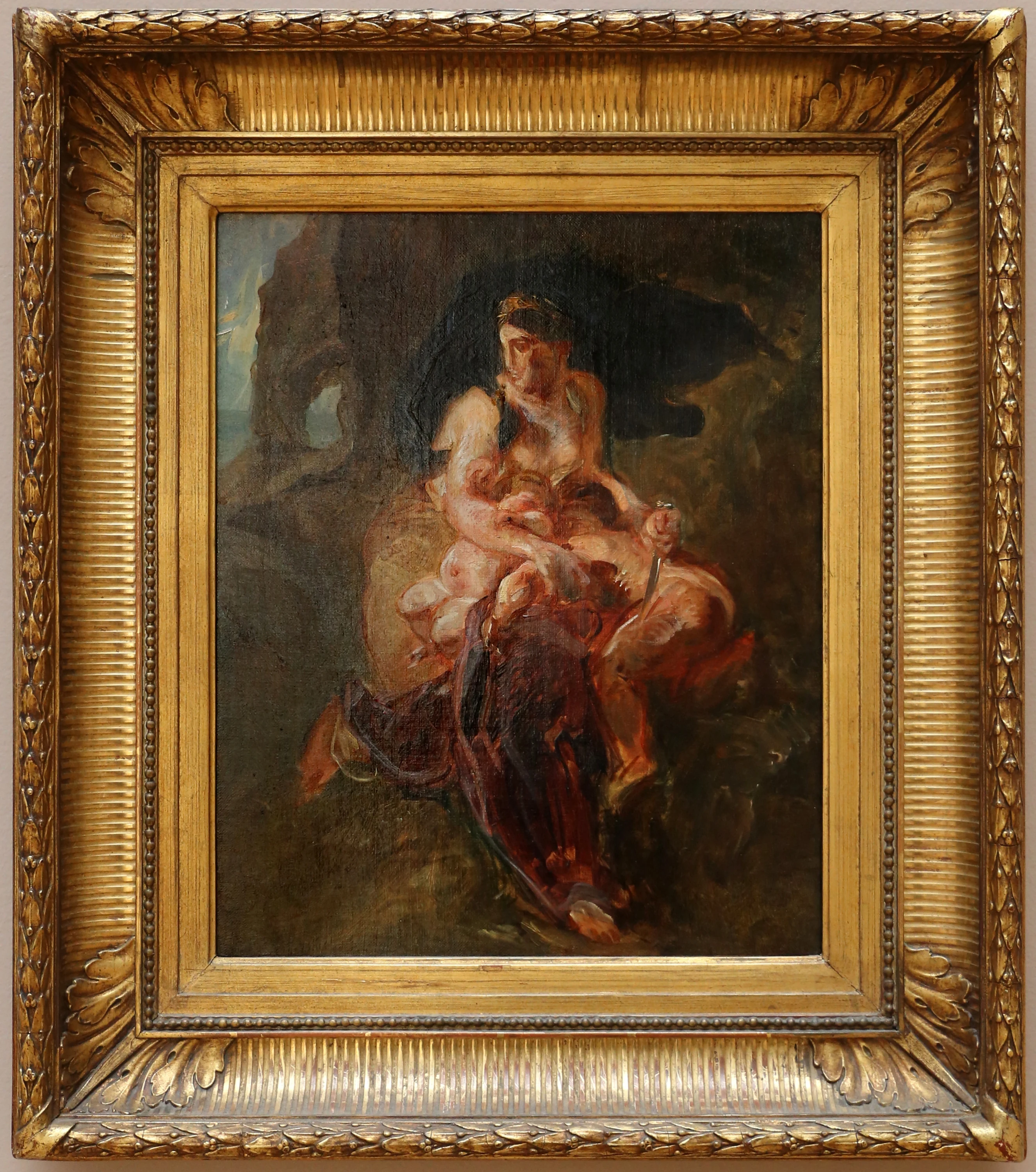 Médée furieuse (esquisse), Eugène Delacroix