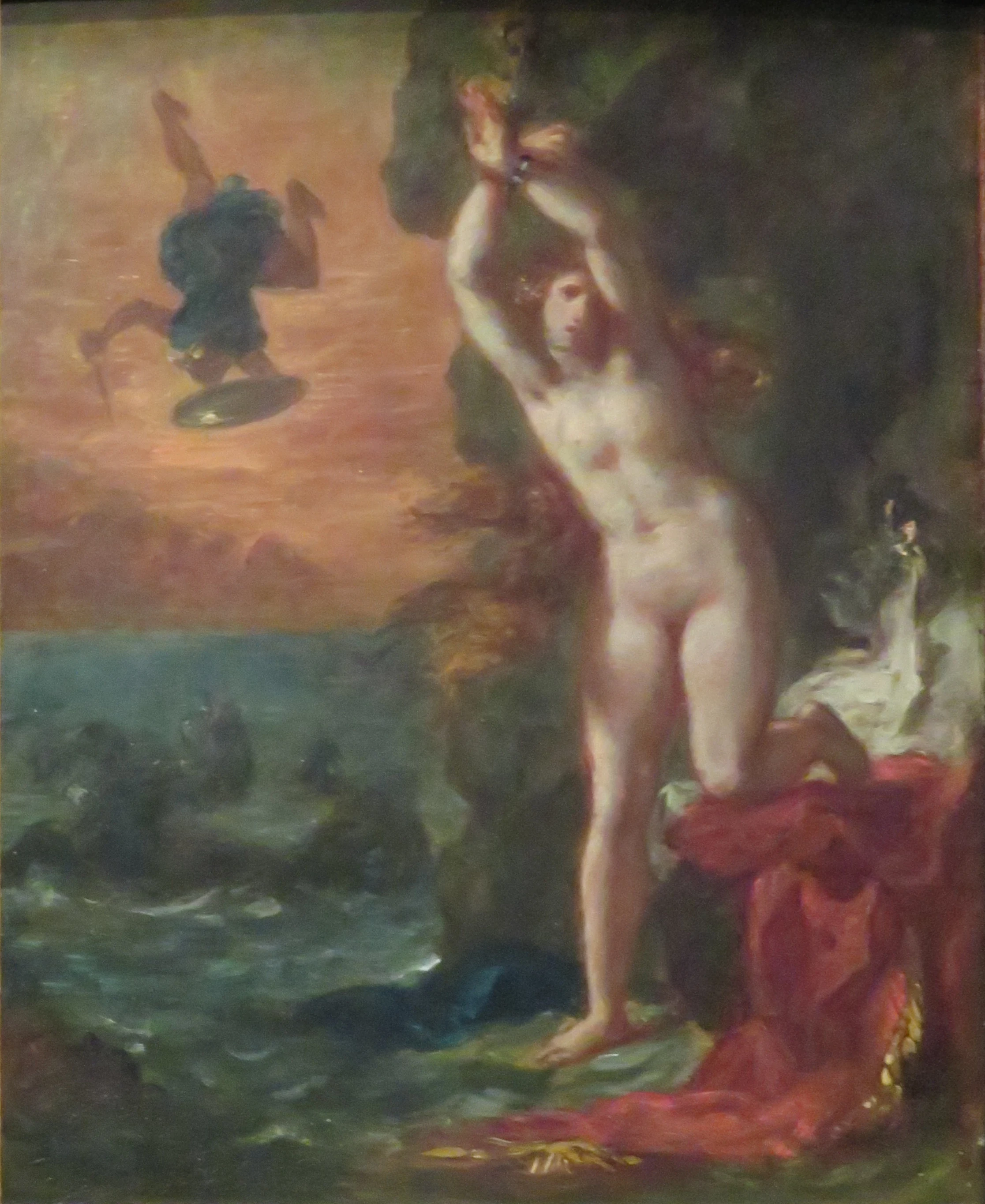 Persée et Andromède, Eugène Delacroix