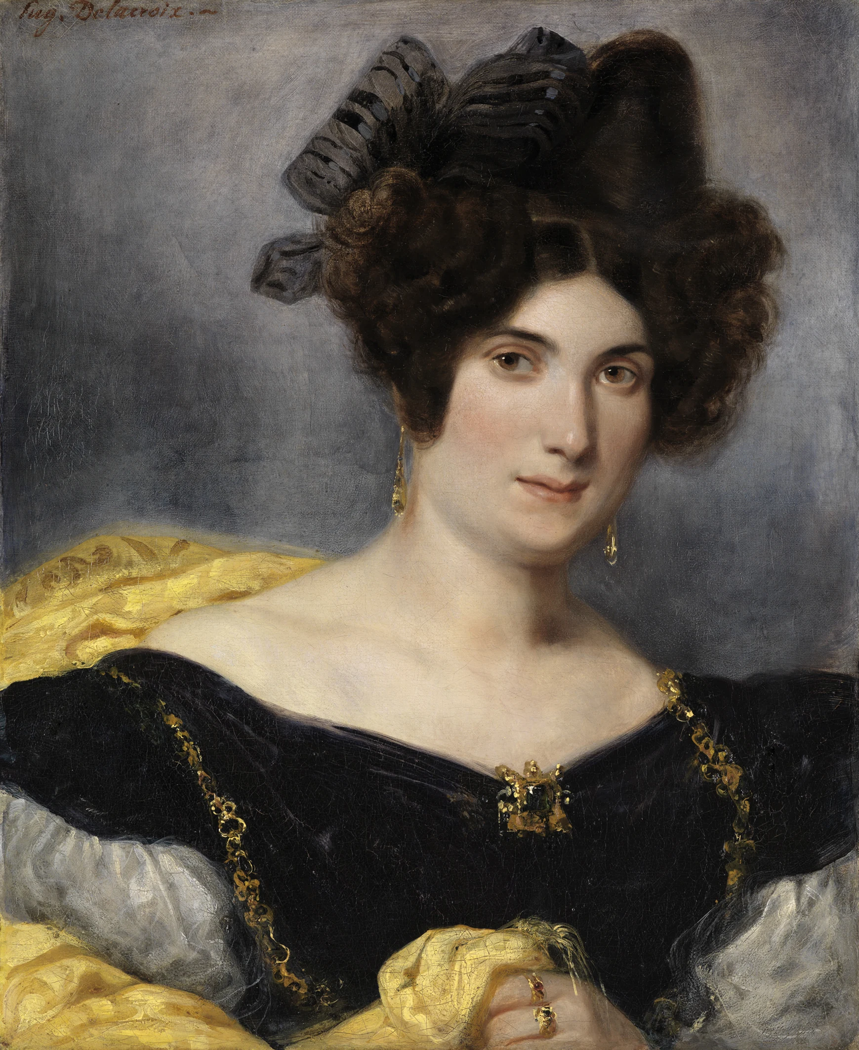 Portrait de Madame François Simon, Eugène Delacroix