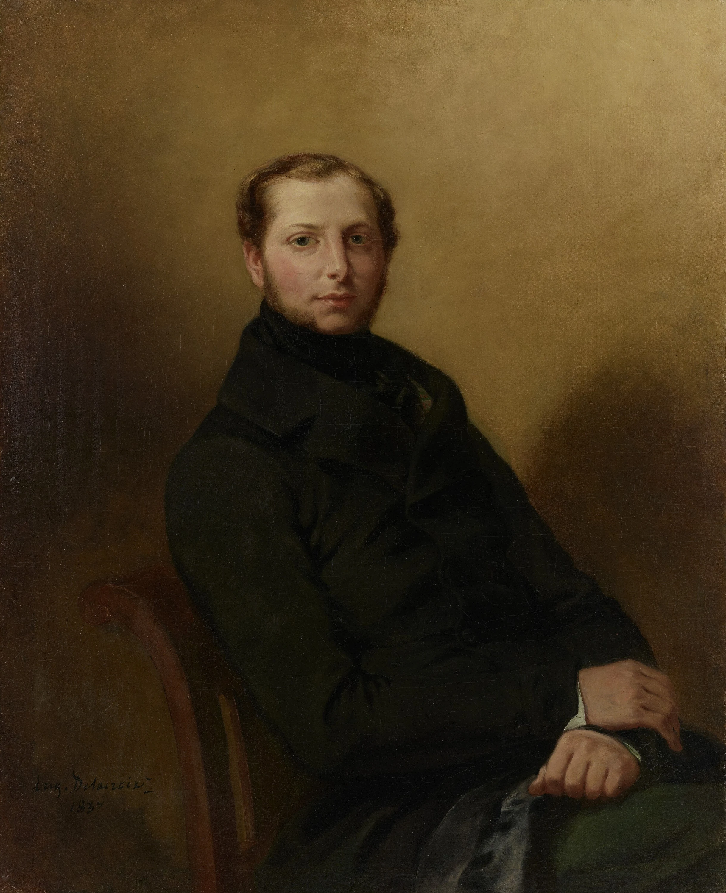 Portrait of Count Charles de Mornay, Eugène Delacroix