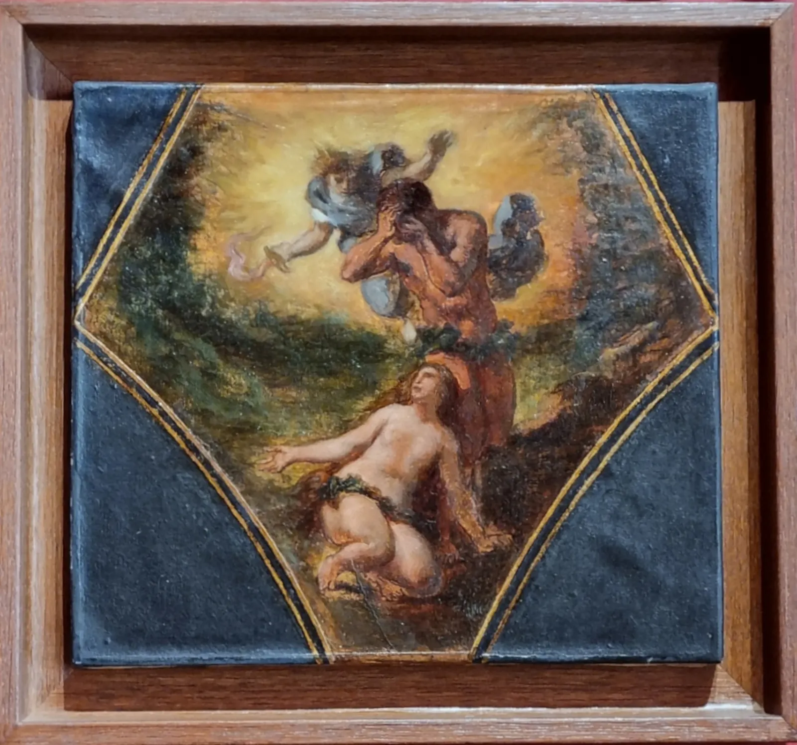 Adam et Eve, Eugène Delacroix