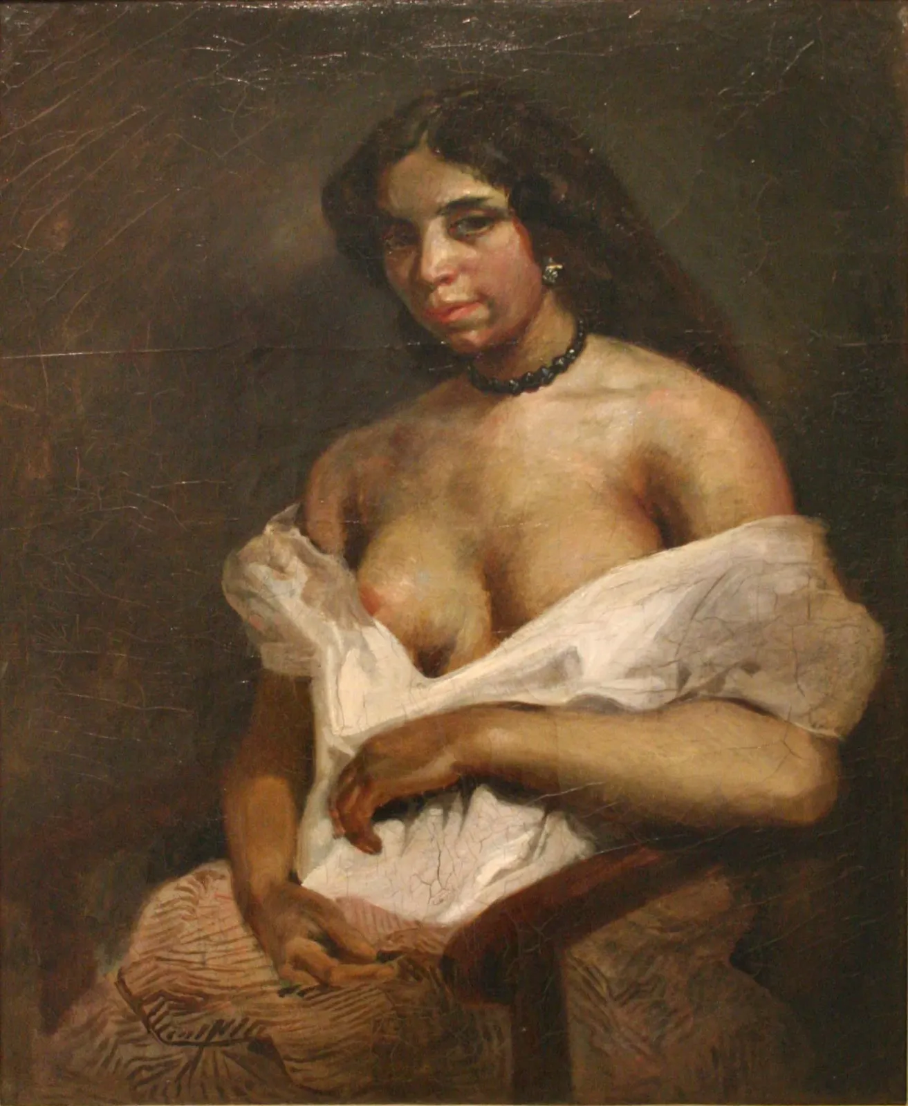 Aline la mulâtresse, Eugène Delacroix