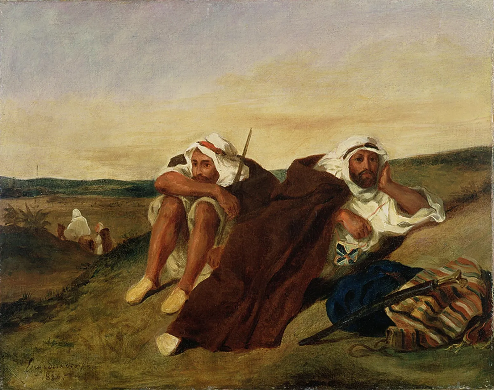 Arabes d'Oran, Eugène Delacroix
