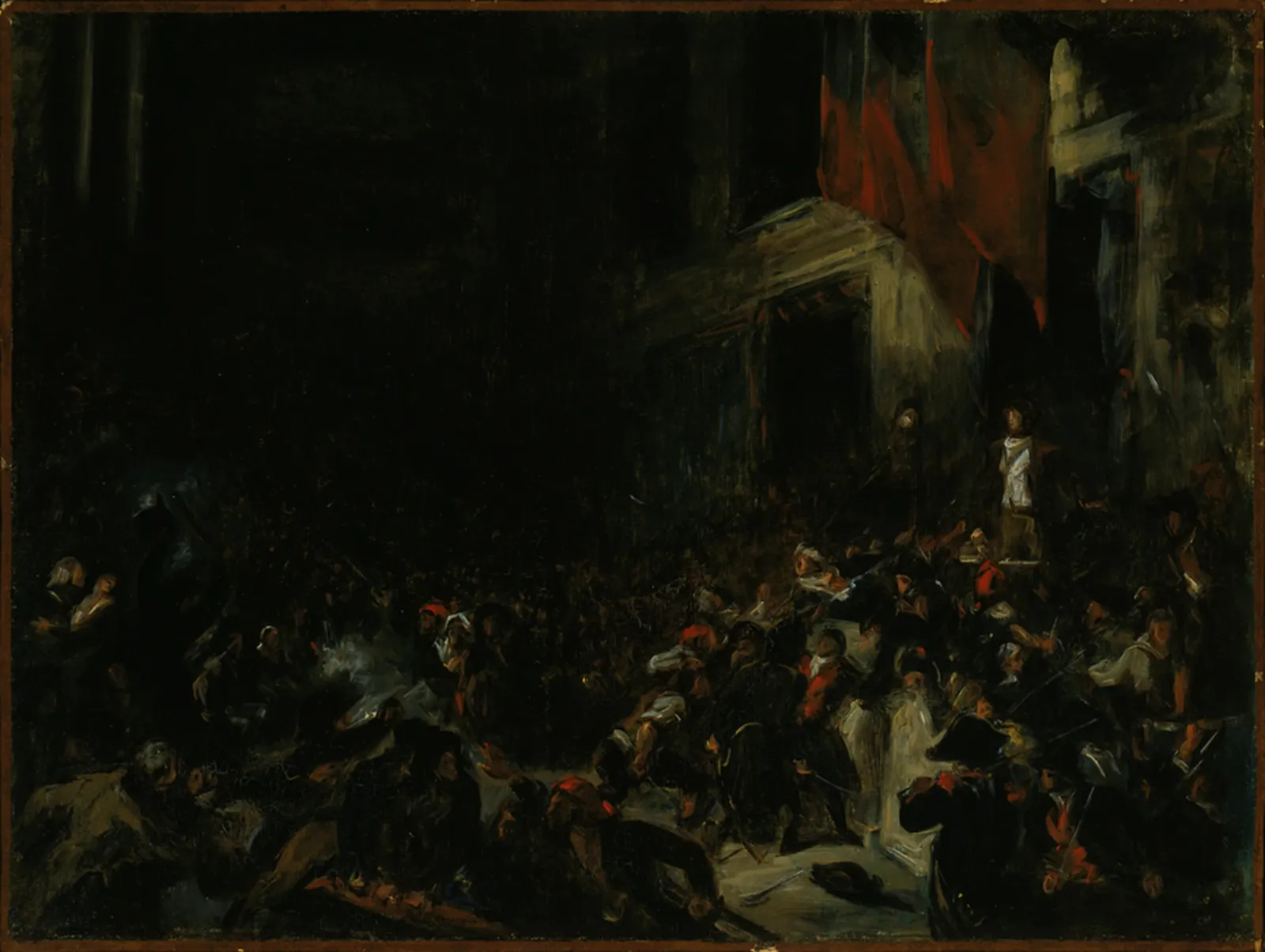 Boissy d’Anglas à la Convention, Eugène Delacroix
