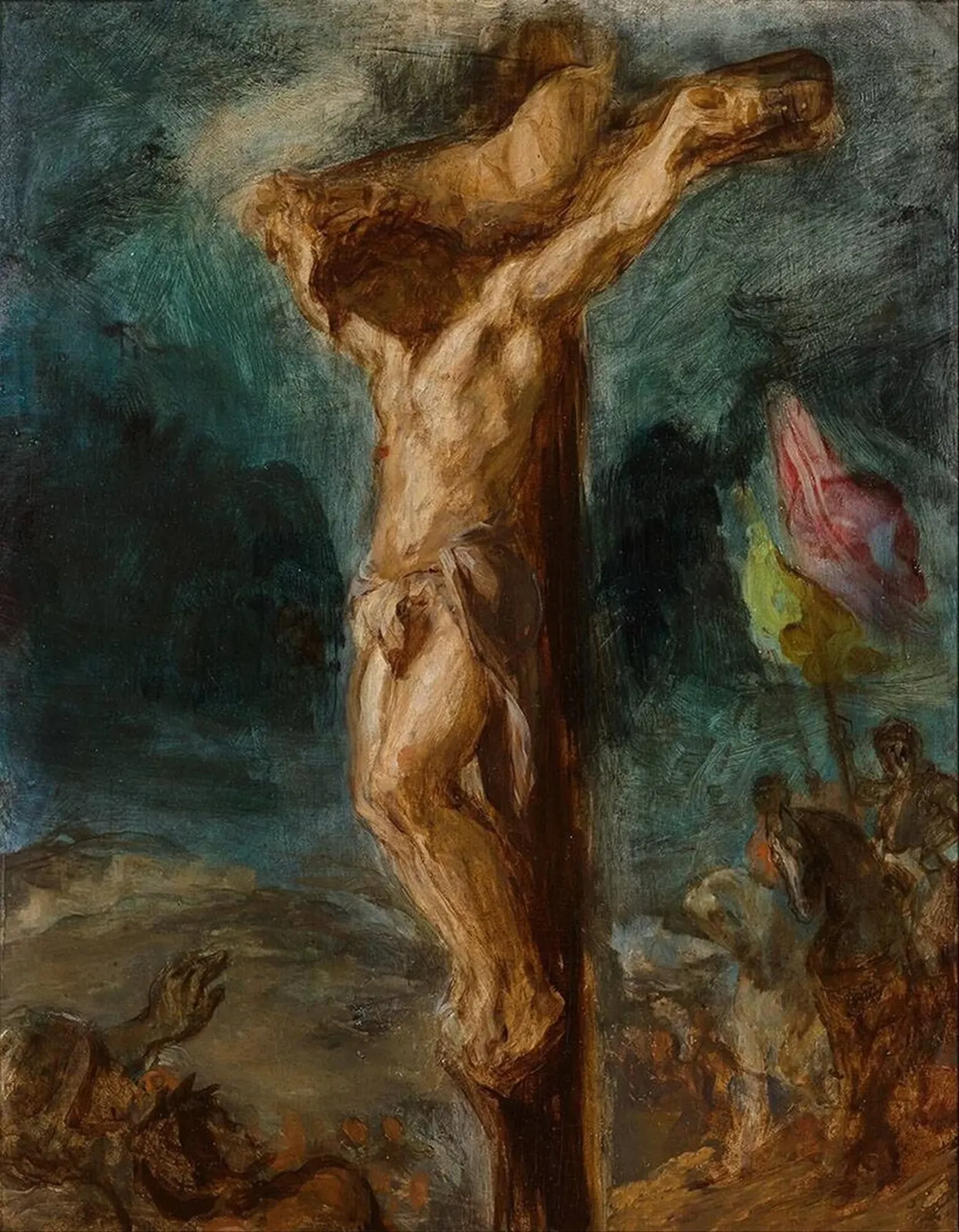 Crucifixion, Eugène Delacroix