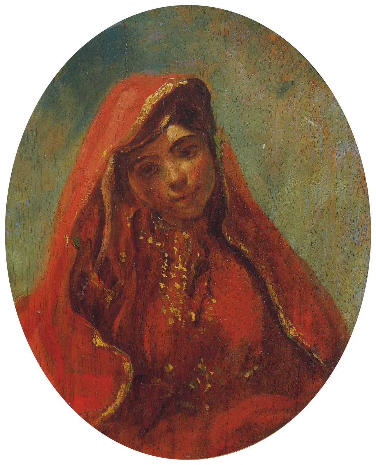 Halbfigur einer Marokkanerin, Eugène Delacroix