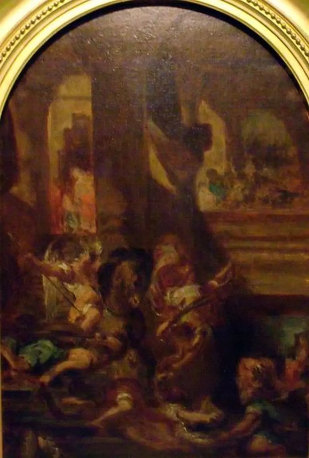 Héliodore chassé du temple, Eugène Delacroix