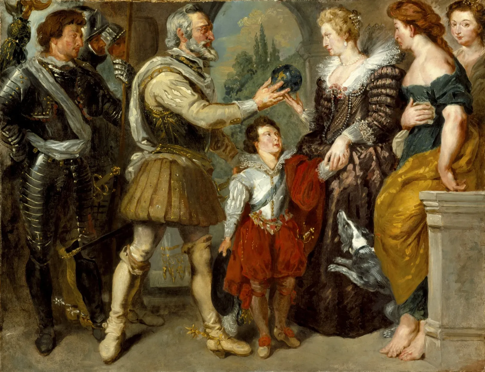 Henri IV confie la régence à Marie de Médicis, Eugène Delacroix