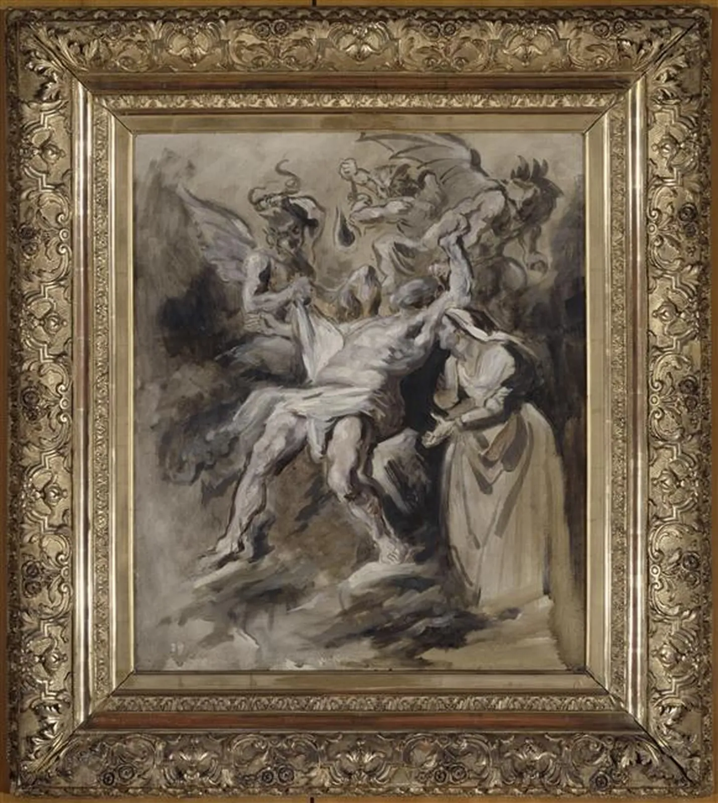 Job tourmenté par les démons, Eugène Delacroix
