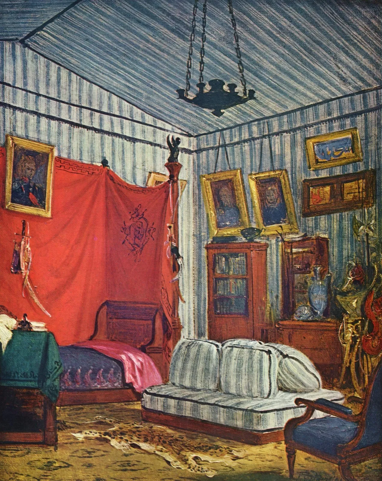 L'Appartement du comte de Mornay, Eugène Delacroix