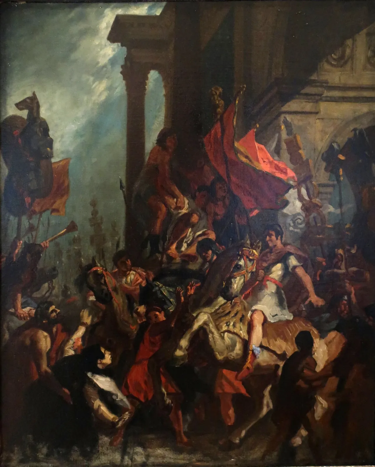 La justice de Trajan, Eugène Delacroix