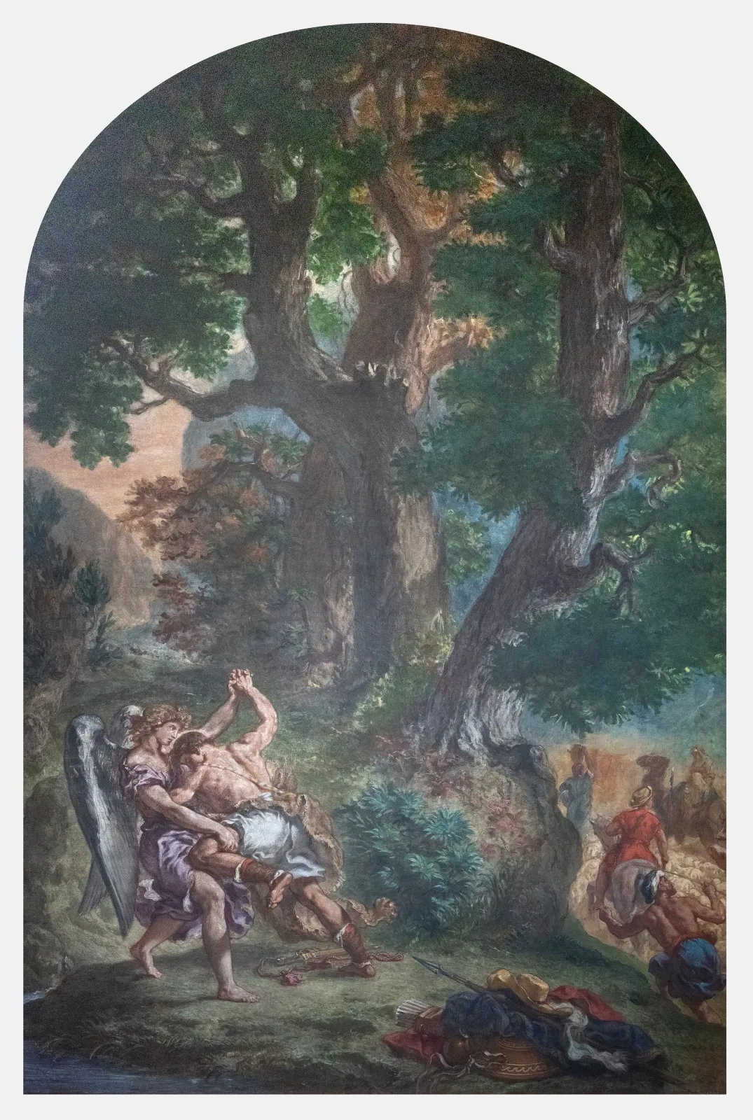 La Lutte de Jacob avec l'Ange, Eugène Delacroix