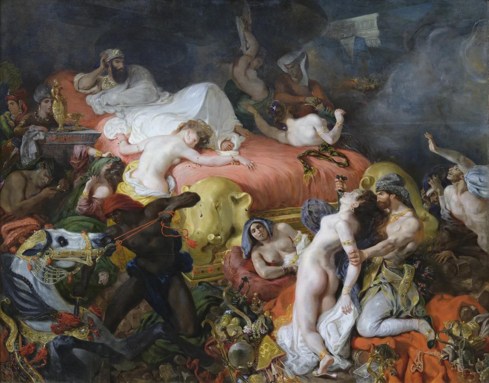 La Mort de Sardanapale, Eugène Delacroix