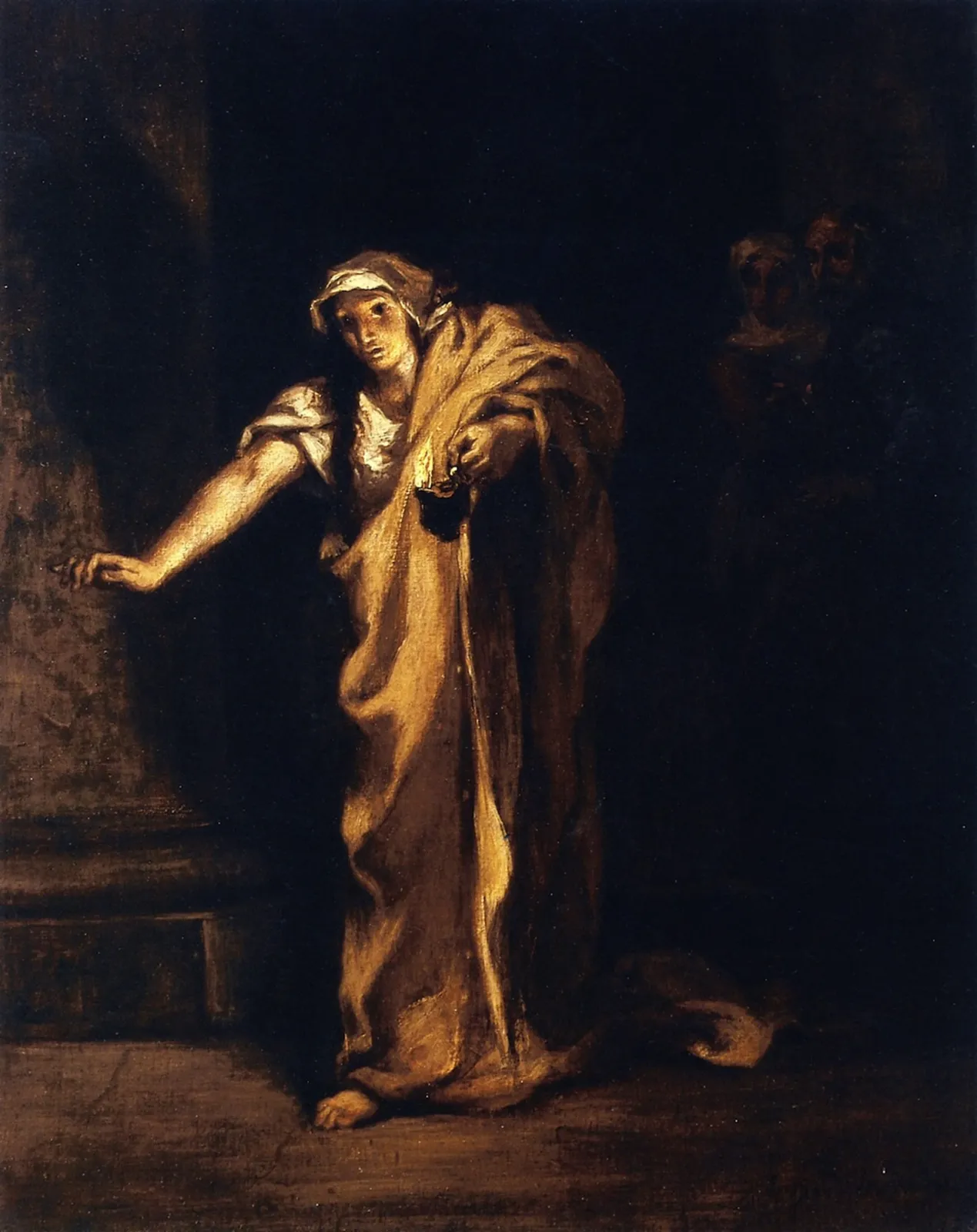 Lady Macbeth marchant dans son sommeil, Eugène Delacroix