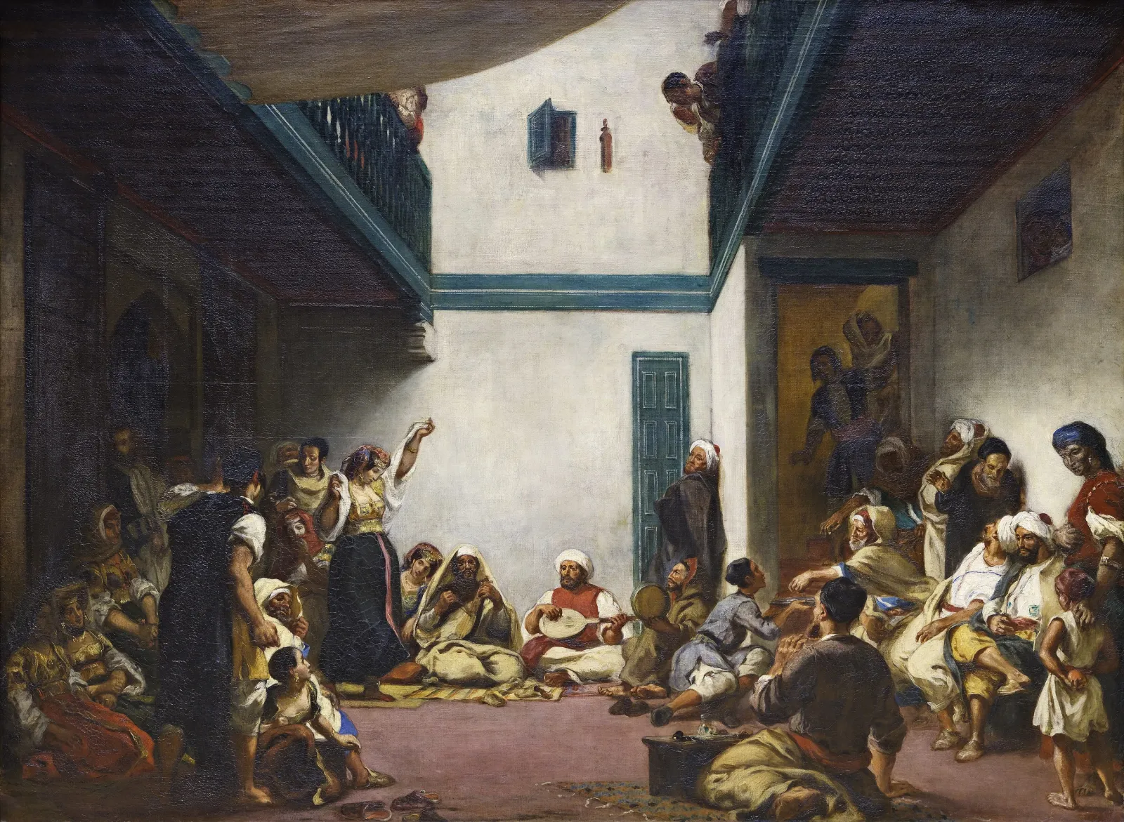 Noce juive dans le Maroc, Eugène Delacroix