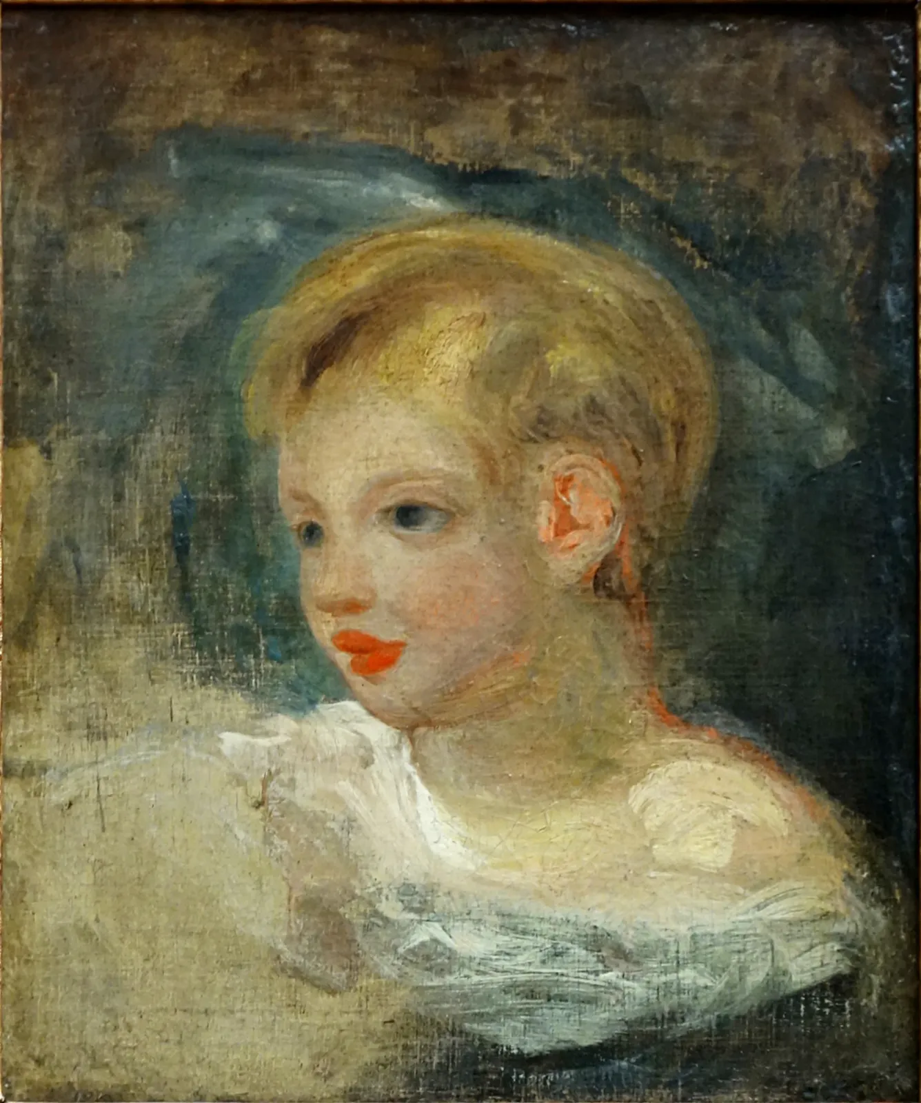 Portrait d'Anne Claire Pierret (esquisse), Eugène Delacroix