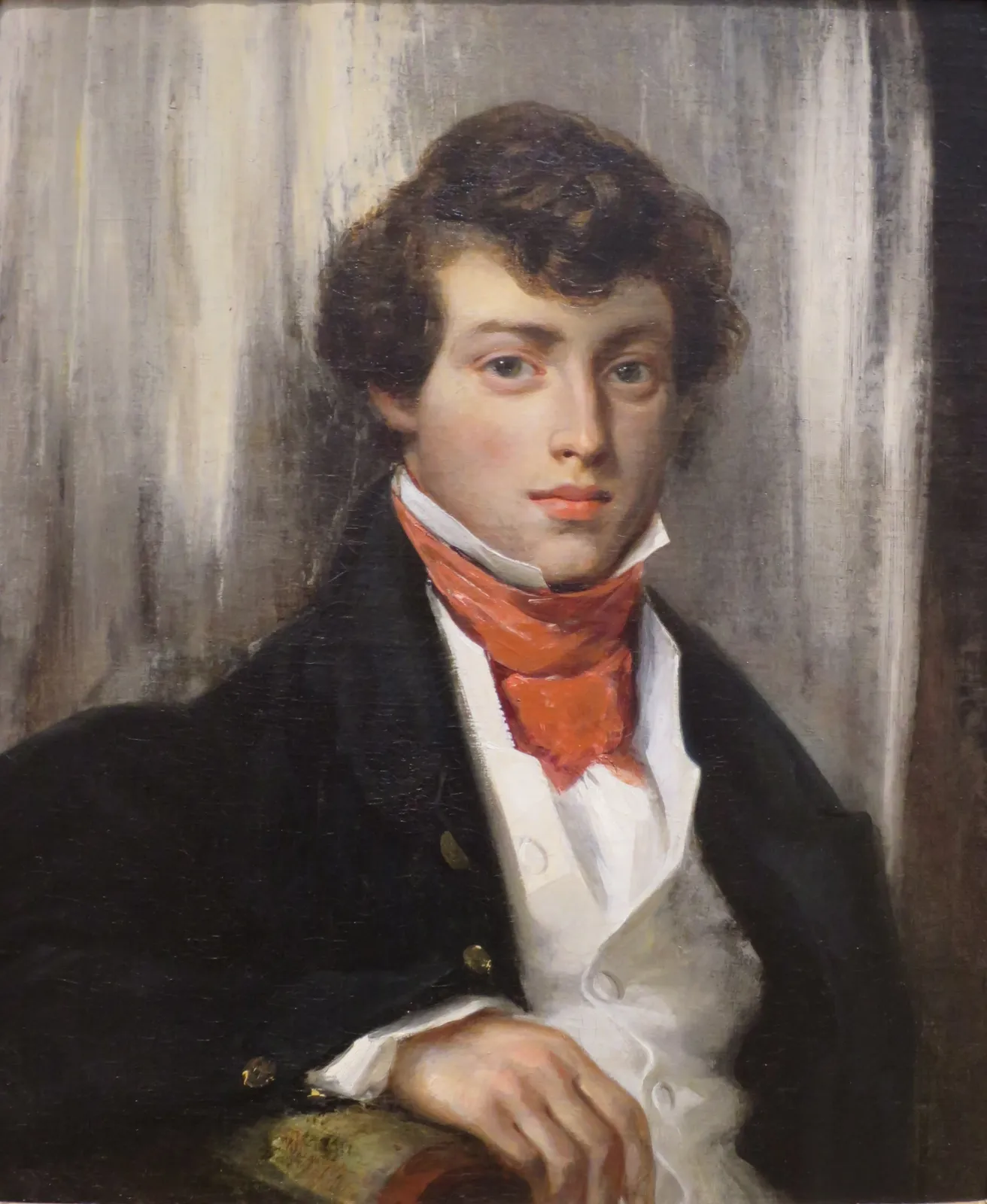 Portrait de Charles de Verninac, Eugène Delacroix