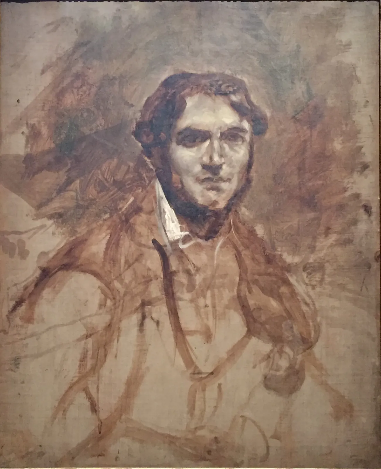 Portrait de Léon Riesener, Eugène Delacroix