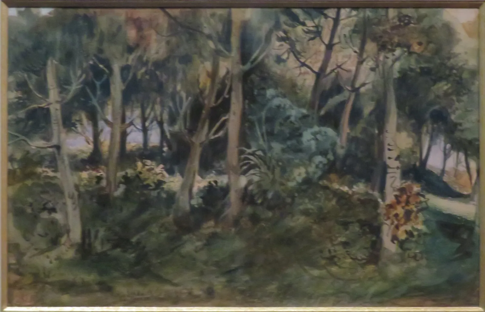 Sous-bois, Eugène Delacroix