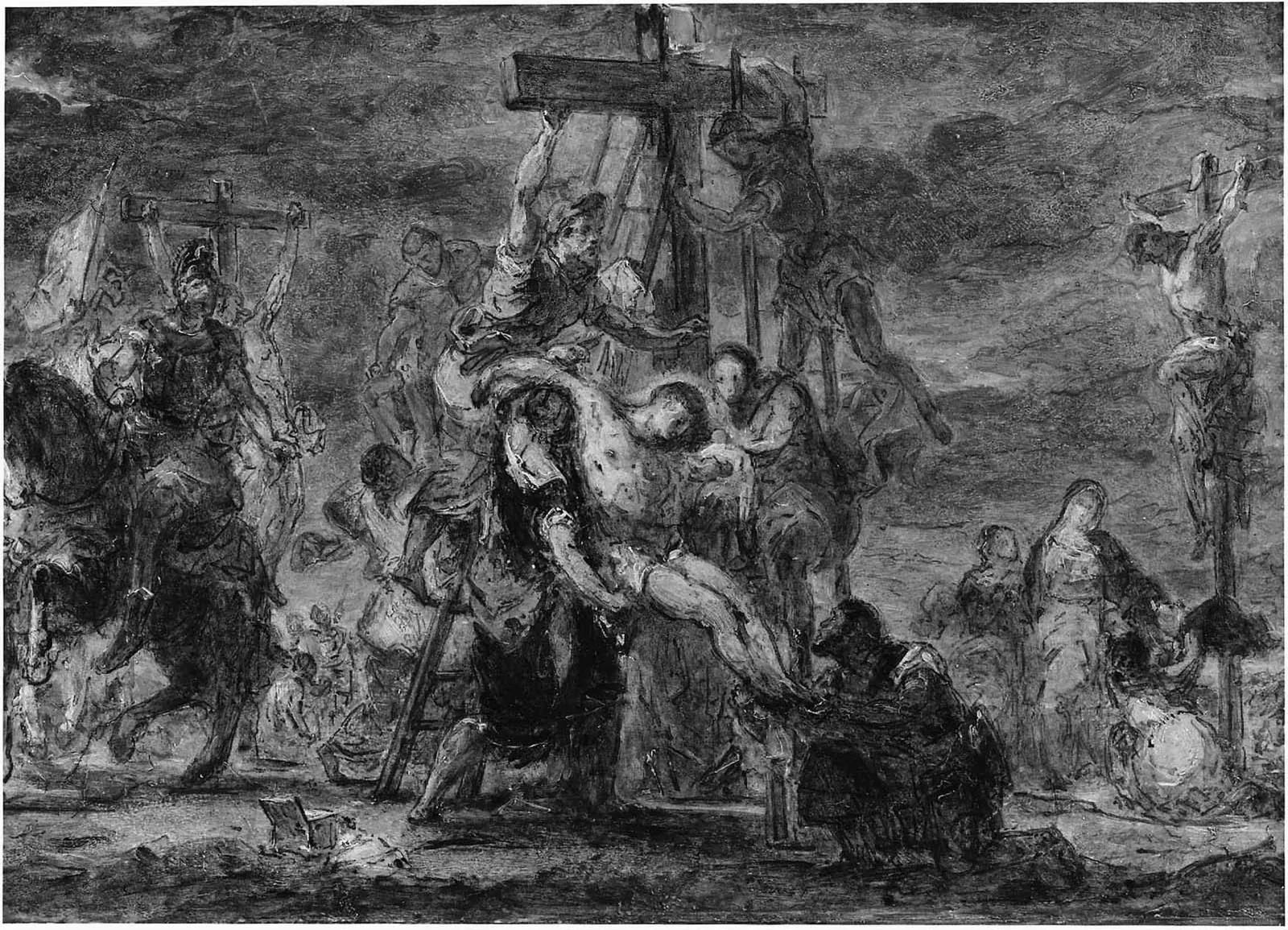 The Descent from the Cross, Eugène Delacroix