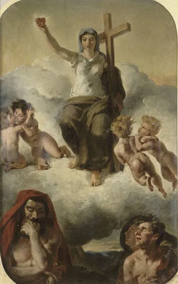 Étude pour la Vierge du Sacré-Cœur