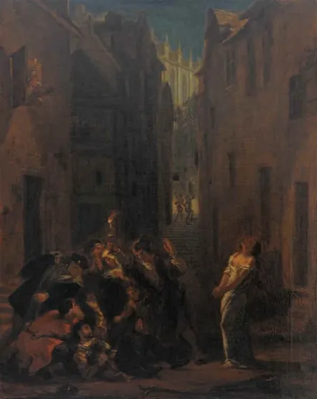 La mort de Valentin