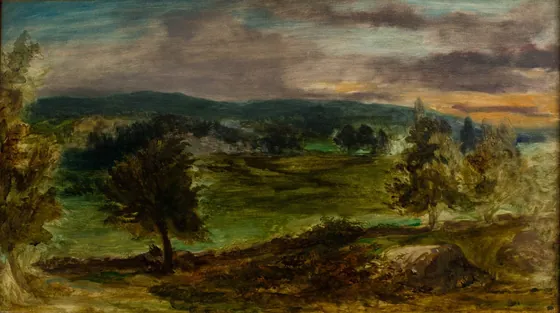 Paysage à Champrosay