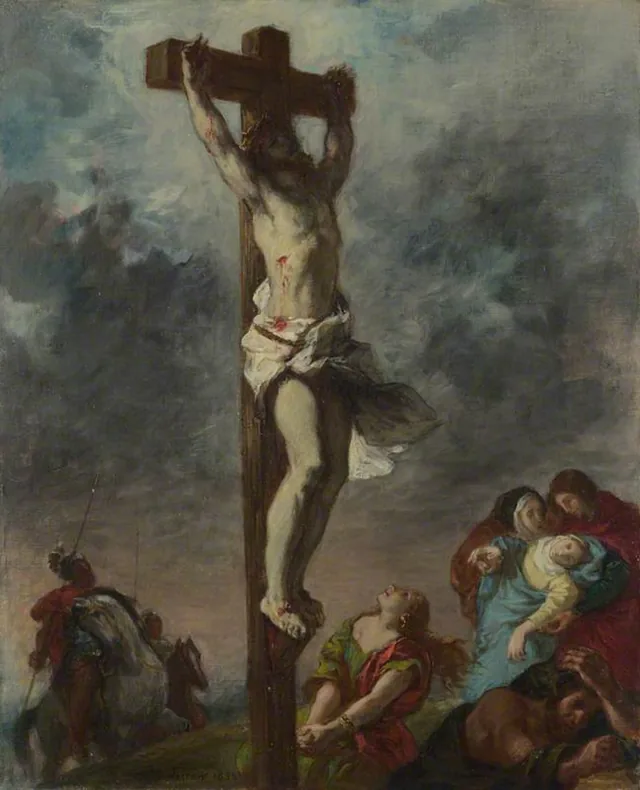 Christ on the Cross, Eugène Delacroix