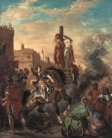Clorinda Rescues Olindo and Sophronia