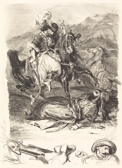 Combat du Giaour et du Pacha