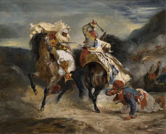 Combat du Giaour et Hassan