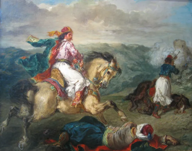 ギリシア人とトルコ人の戦い