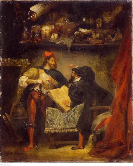Faust et Méphistophélès